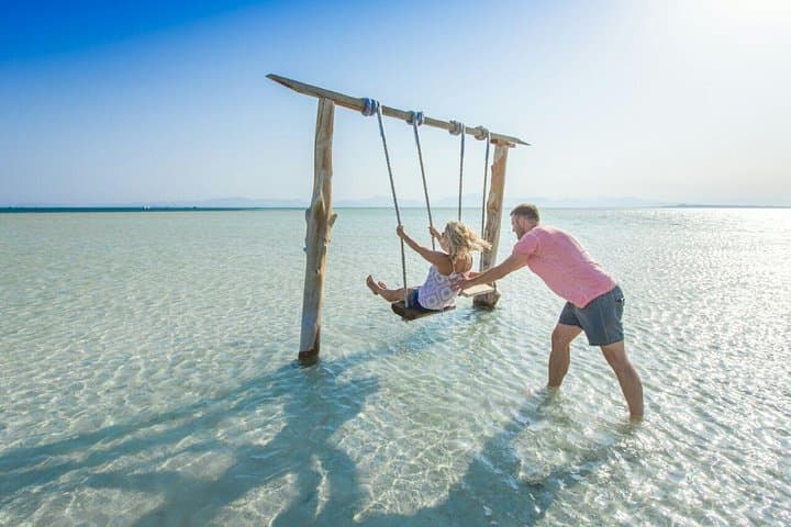 Orange Bay, Red Sea: Hurghada Day Trip to Snorkel Turquoise Reefs photo 5