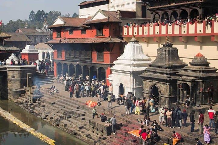 Pashupatinath Cremation Rituals: Observing Hindu Funeral Ceremonies on the Bagmati River