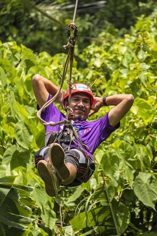 Krabi Zone A Zipline Adventure — 250m Canopy Zips & 70m Abseil Near Ao Nang photo 3