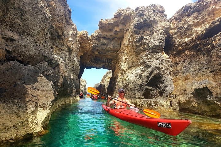 Kayak Gozo to Comino: Guided Half-Day Paddle to Blue Lagoon and Hidden Caves photo 2