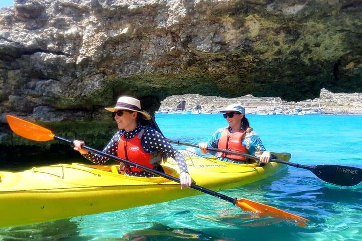 Kayak Gozo to Comino: Guided Half-Day Paddle to Blue Lagoon and Hidden Caves photo 3