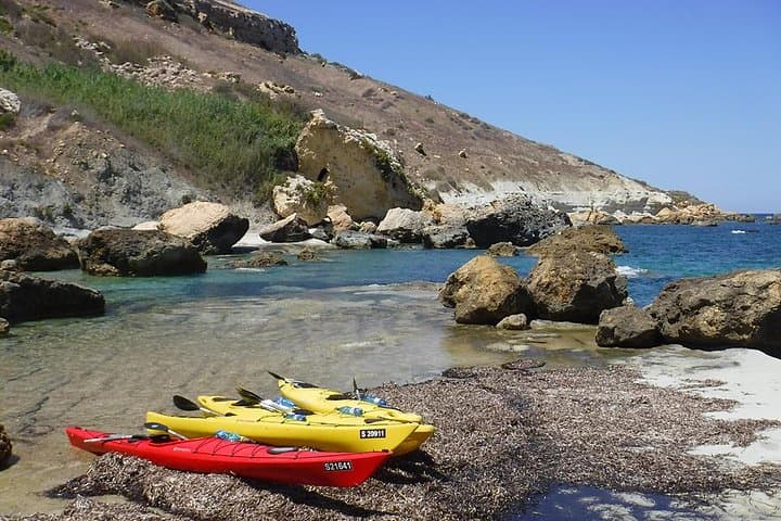 Kayak Gozo to Comino: Guided Half-Day Paddle to Blue Lagoon and Hidden Caves photo 6