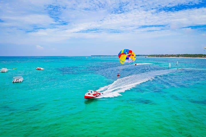 Punta Cana Catamaran Cruise: Snorkel, Parasail & Natural Pool Party photo 4