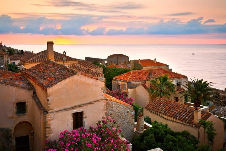 Monemvasia Castle from Nafplion: Full-Day Medieval Rock Fortress Tour