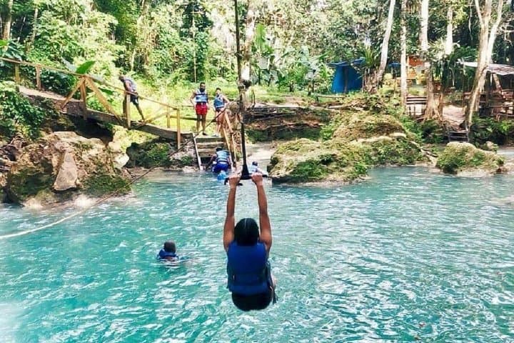 Blue Hole & River Gully Rainforest Day Trip from Kingston