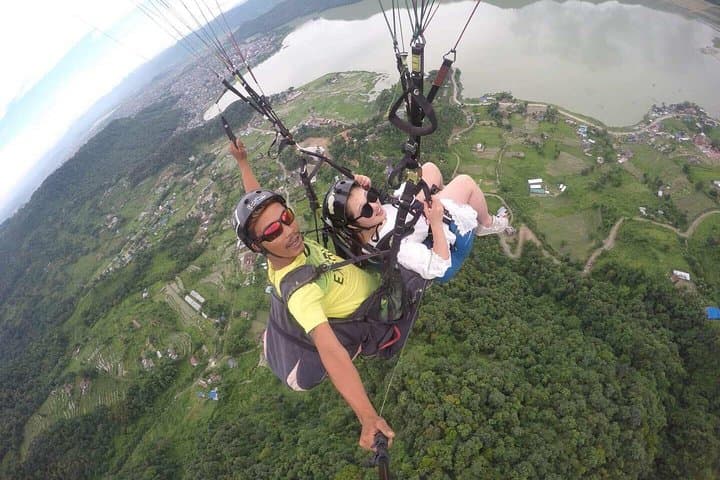 Paragliding in Pokhara: Tandem Flights from Sarangkot with Photo & Video photo 2