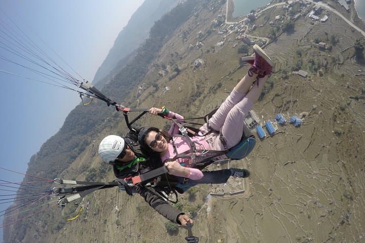 Paragliding in Pokhara: Tandem Flights from Sarangkot with Photo & Video photo 3