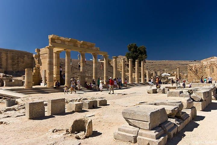 Full-Day Private Rhodes Island Tour: Lindos Acropolis, Mandraki & Traditional Taverns