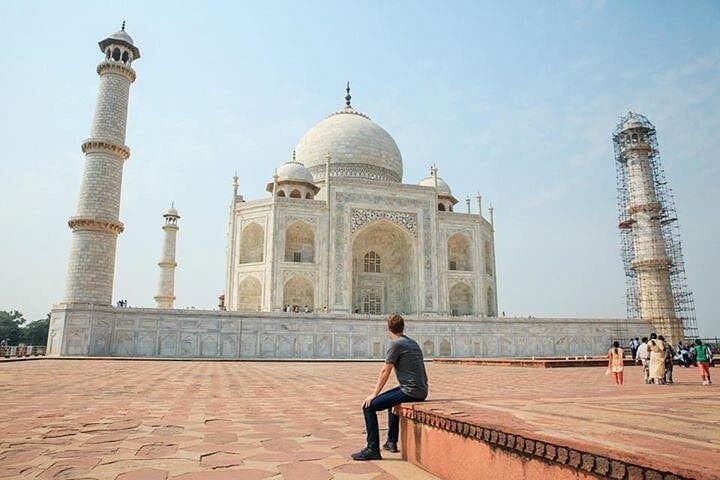 Taj Mahal Sunrise and Sunset: Private 2-Day Agra Tour from Delhi photo 4