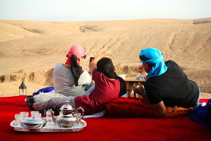 Agafay Desert Camel Ride and Magical Dinner Near Marrakech photo 5