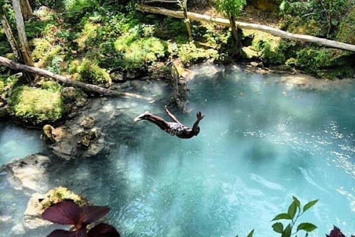 Blue Hole & Secret Falls Adventure from Ocho Rios — Island Gully Falls Guide photo 3