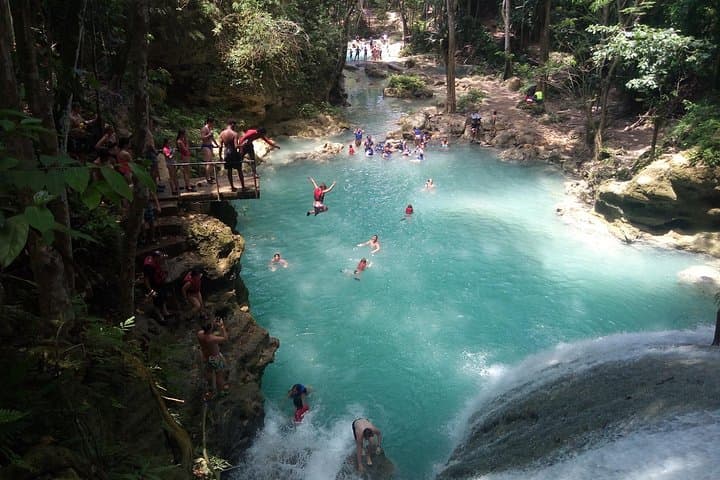 Blue Hole & Secret Falls Adventure from Ocho Rios — Island Gully Falls Guide photo 4
