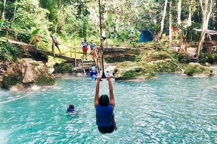 Blue Hole & Secret Falls Adventure from Ocho Rios — Island Gully Falls Guide