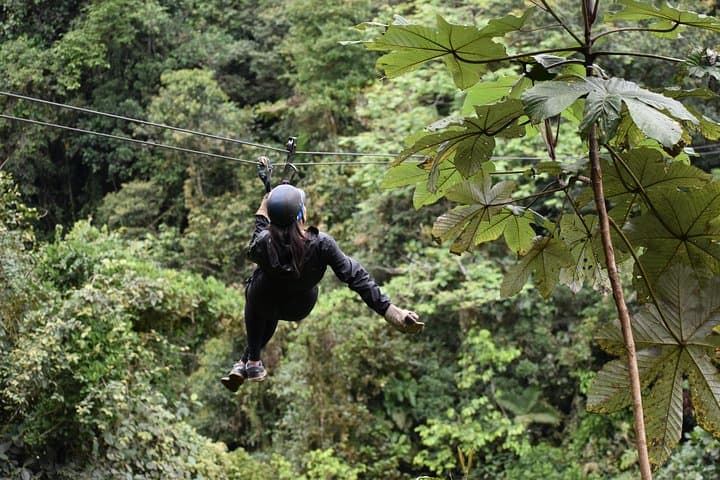Mindo Canopy Zipline Tour: 10 Cables Through the Cloud Forest photo 4