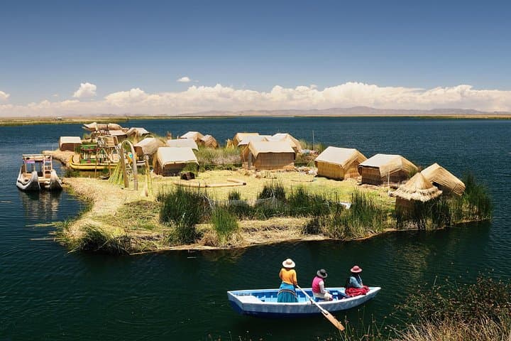 Exploring the Uros Floating Islands: Half-Day Boat Tour from Puno