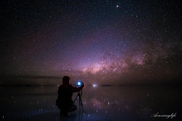 Salar de Uyuni Sunset & Stargazing Tour (English Guide)