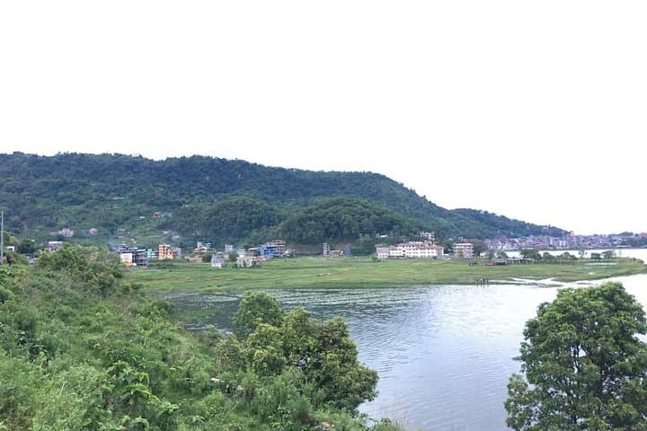 Evening Motorcycle Ride to North Lakeside Pokhara — Phewa Lake Sunset Tour