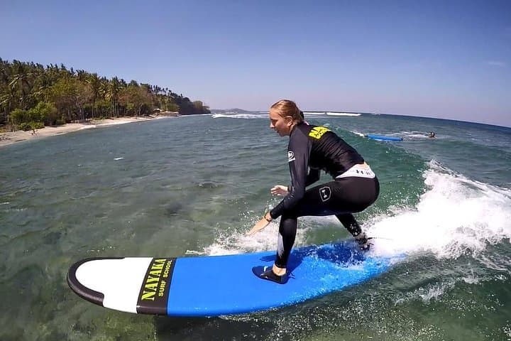 Private Beginner Surf Lesson in Lombok — Learn to Catch Waves in Senggigi photo 4