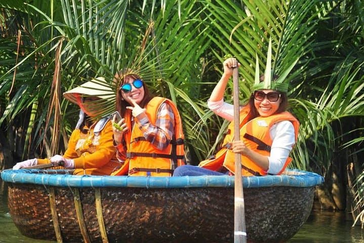 Bay Mau Coconut Forest Basket Boat Tour — Hoi An Mangrove Experience