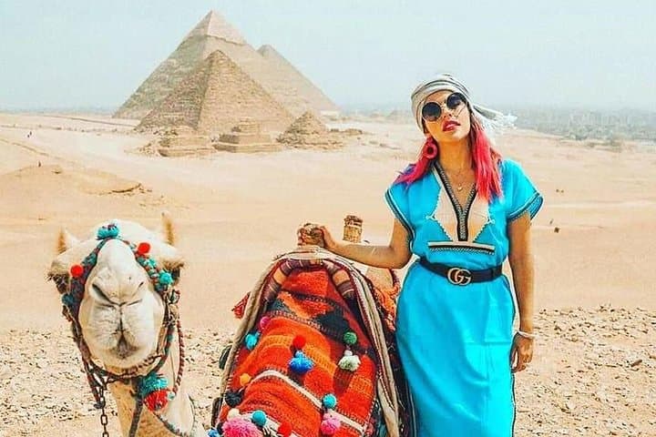 Giza Pyramids by Camel: 4-Hour Camel Ride and Sphinx Visit from Cairo photo 3