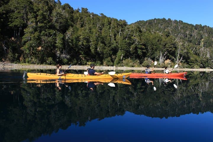Half-Day Kayak Experience from Villa La Angostura with Local Infusions