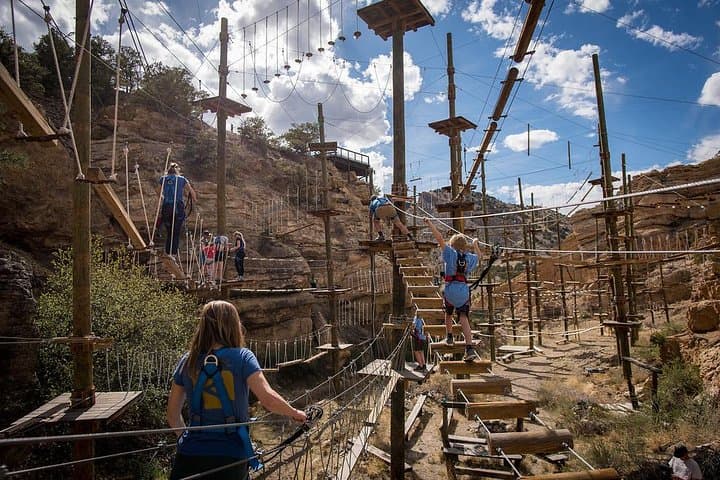 Canyon Aerial Course Buena Vista: High-Ropes Challenge in Lost Canyon photo 2