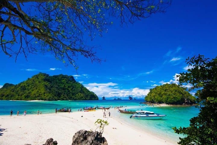Private Speed Boat to Phi Phi Island and Krabi: Full-Day Snorkel & Sightseeing from Phuket