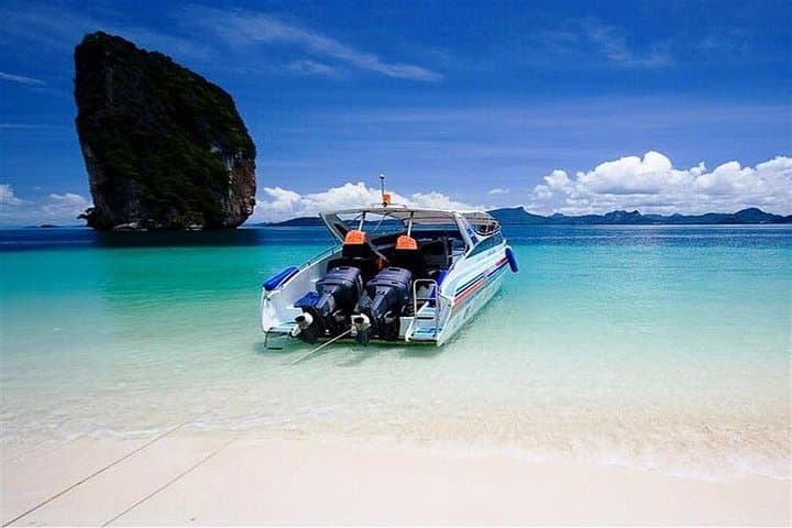 4 Islands Speed-Boat Trip from Krabi: Phra Nang, Tup, Chicken & Poda photo 3