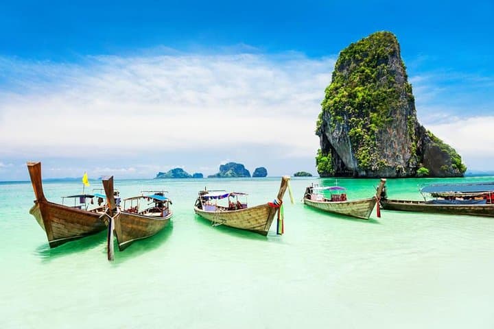 Krabi 4-Island Longtail Boat Day Trip — Tup, Chicken, Poda & Railay