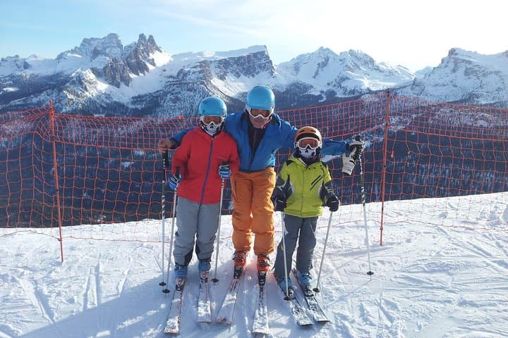 Dolomites Ski & Snowboard Tour with Shuttle: Sellaronda, Alta Badia & Kronplatz Day Runs
