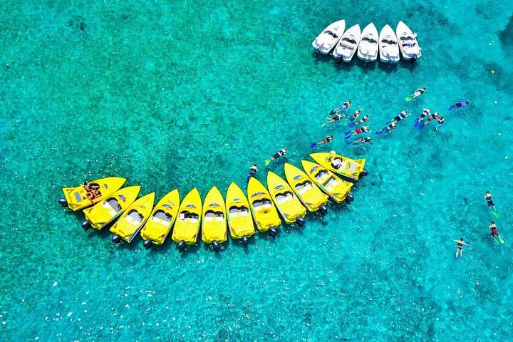 Drive a Speedboat Through Nichupté Lagoon and Snorkel Punta Nizuc - Cancun Jungle Tour photo 4