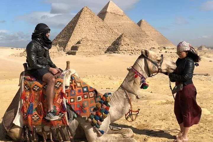 Giza Pyramids Private Day Tour: Sphinx, Camel Ride & Inside-Pyramid Access photo 2
