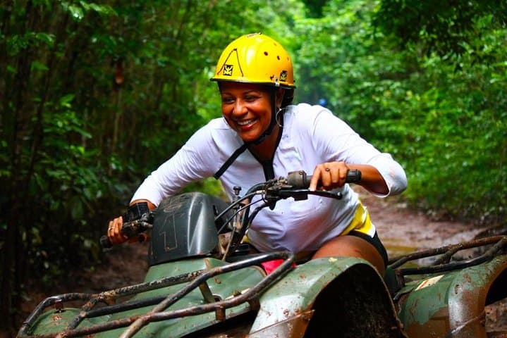 Zip Line and ATV Combo Tour on Ruta de los Cenotes — Puerto Morelos Adventure photo 4