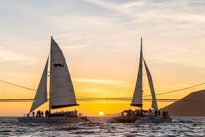 Sunset Catamaran Cruise on San Francisco Bay — Sail Under the Golden Gate photo 3
