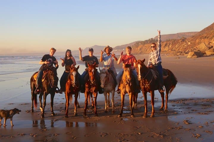 Beach and Estuary Horseback Ride at La Mision, Baja
