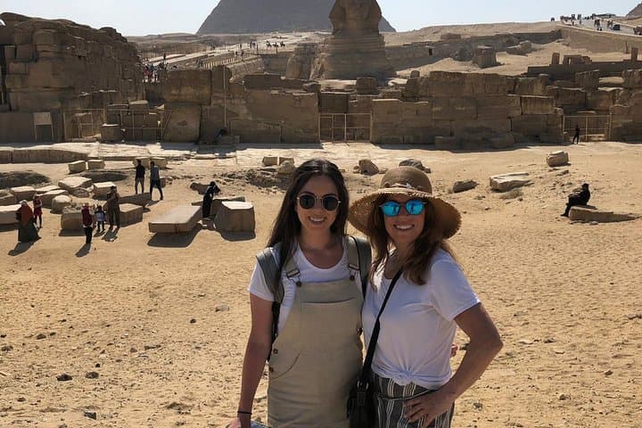 Full-Day Private Giza Pyramids, Sphinx & Egyptian Museum Tour from Cairo photo 2