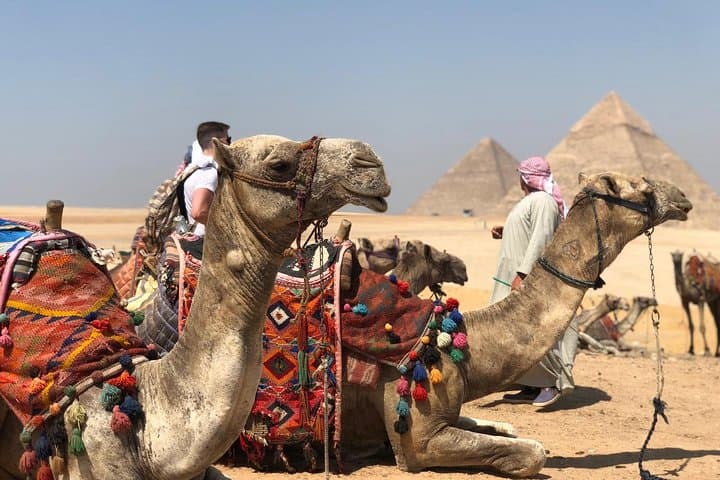 Full-Day Private Giza Pyramids, Sphinx & Egyptian Museum Tour from Cairo photo 3