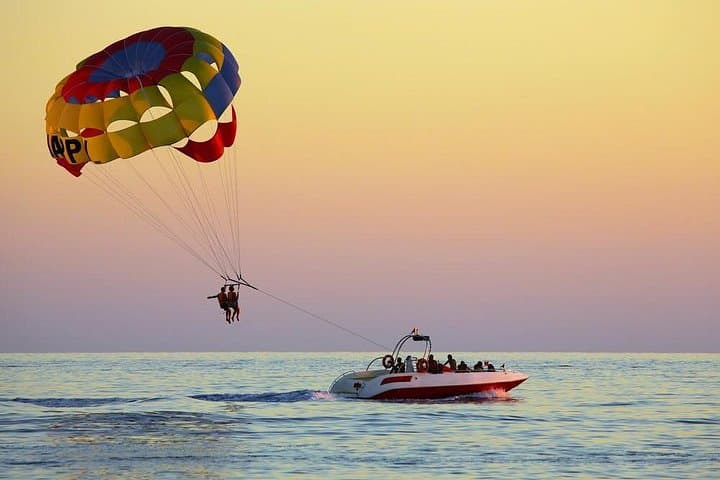 Soar Above Hurghada: Parasailing Over the Red Sea's Coral Gardens