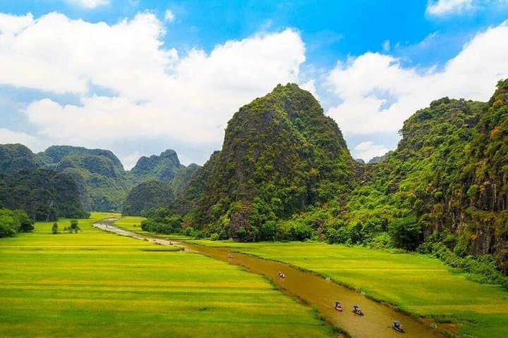 Hoa Lu, Tam Coc & Mua Cave One-Day Tour — Boat Ride, Biking & Panoramic View