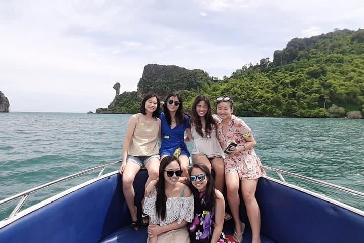 Krabi 7 Islands Sunset & Bioluminescence Speedboat Tour with BBQ Dinner photo 2