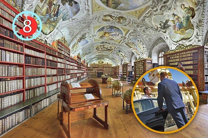 Private Full-Day Prague Castle & Exclusive Strahov Library Tour