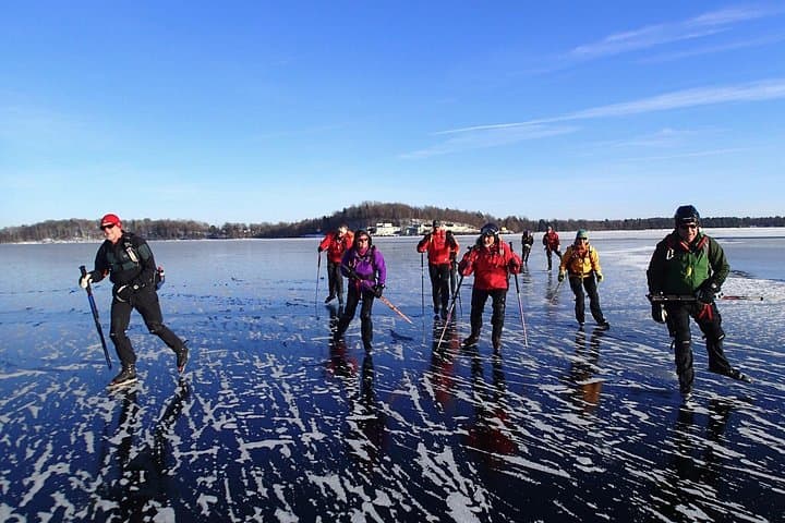 Natural Ice Skating in Stockholm: Guided Lake & Archipelago Skating Adventure photo 4