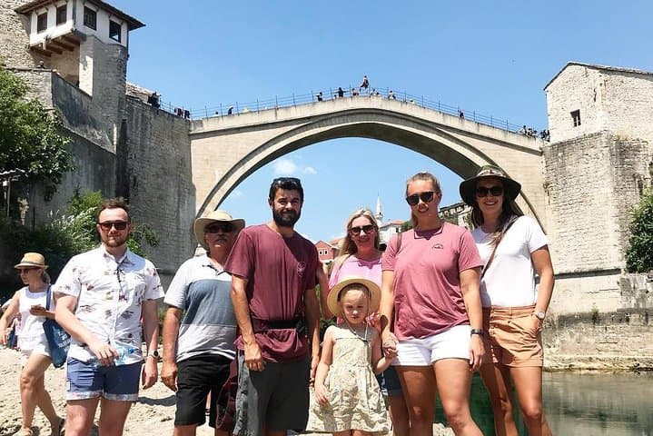 Mostar Day Tour: Stari Most, War Photo Exhibition & Spanish Square Walking Experience