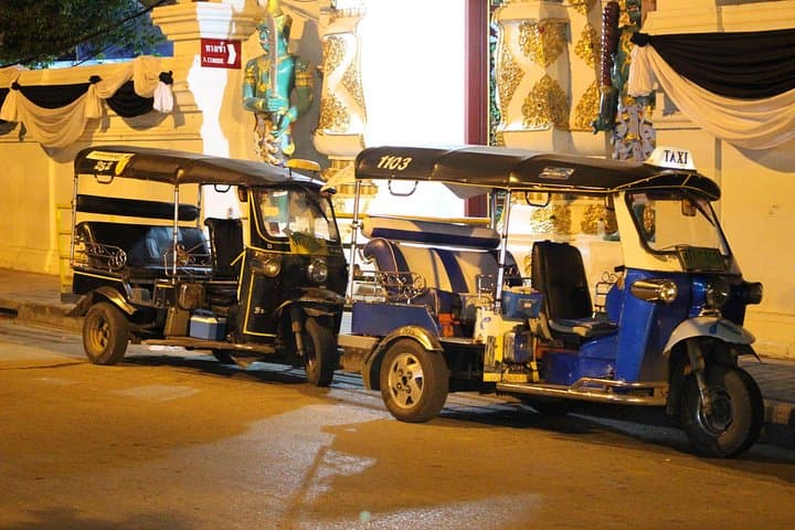 Chiang Mai Night Tuk-Tuk Tour: Private Evening Through Old City Temples & Night Bazaar photo 1