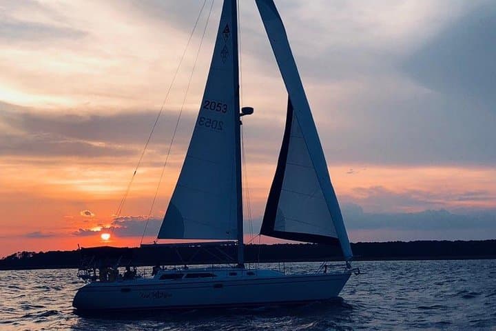 Hilton Head Private Sunset Sailing and Dolphin Watching Tour photo 4