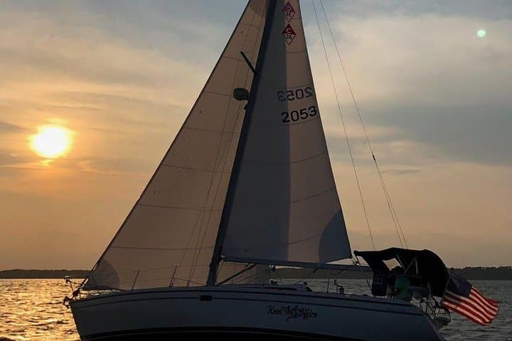 Hilton Head Private Sunset Sailing and Dolphin Watching Tour photo 6