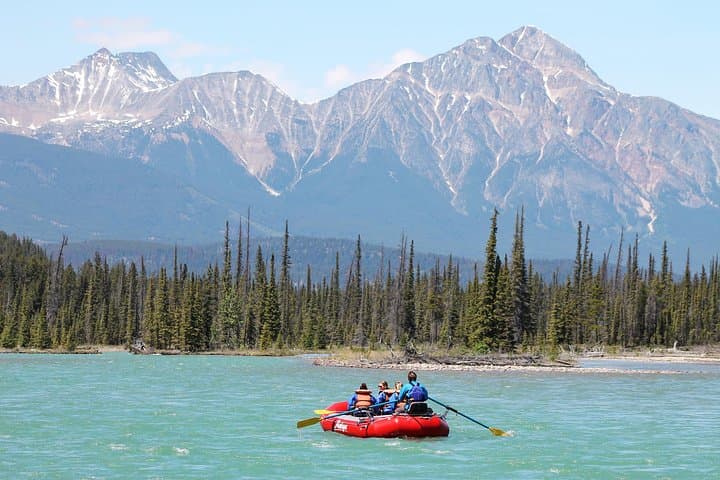 Athabasca Expressway: Jasper Class II Whitewater Rafting on the Athabasca River photo 2
