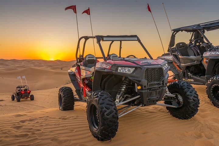 Drive the Dunes: Polaris RZR 1000 Self-Drive Desert Adventure in Dubai