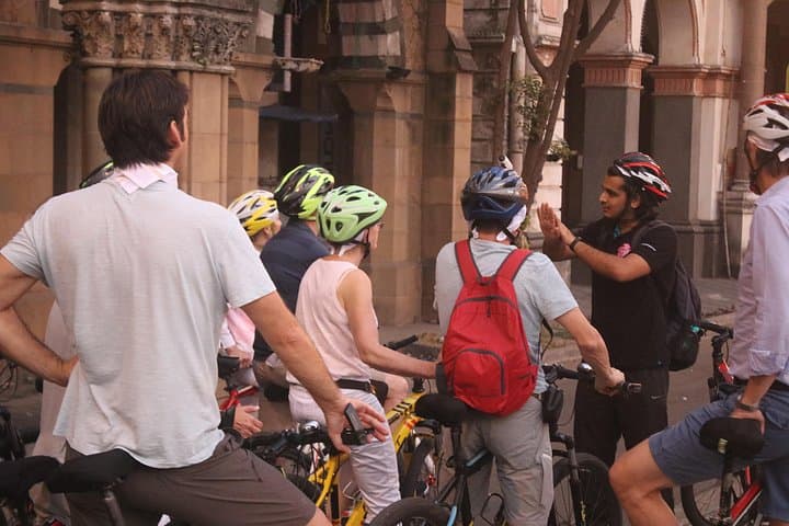 Early Morning Old Mumbai Private Cycle Tour with Breakfast — Gateway to Gothic South Mumbai photo 4