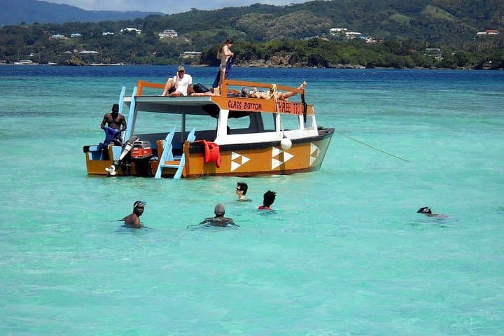 Buccoo Reef Nylon Pool Glass-Bottom Boat Tour — Tobago Snorkel Day Trip